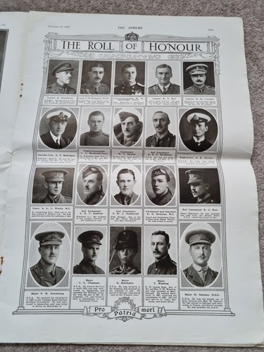 Original WW1 The Sphere Magazine 17th November 1917 - Picture 9 of 13
