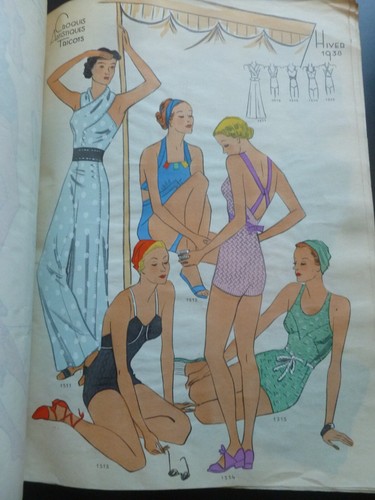 Croquis Artistiques TRICOTS No. 19 : Hiver 1938 - Style book - Vintage Fashion - Picture 23 of 24