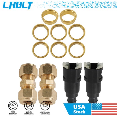 LABLT Nylon Gas Main Fuel Line Kit With Flex Line Replacement For Chevrolet HHR - Foto 7 di 14