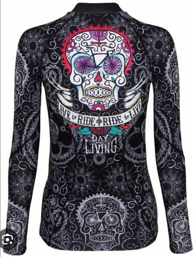 NWT CYCOLOGY Day Of The Living Base Layer Rare Discontinued Print! - Picture 8 of 8