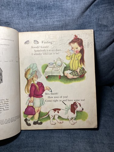 COME PLAY HOUSE ~ Little Golden Book 1948 D Edition Eloise Wilkin - Picture 4 of 14
