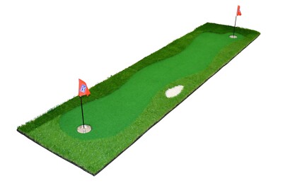PGA TOUR Golf Puttingmatte 10 x 2,5ft St Andrews Putt Training grün Trainingshilfe