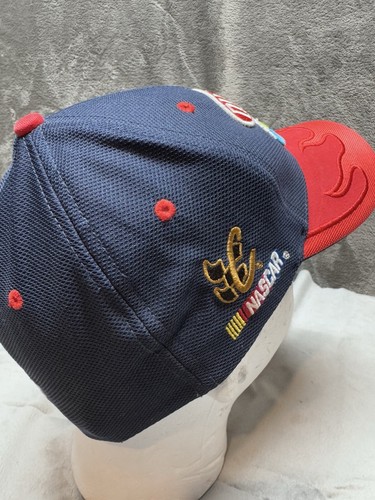 Vintage NASCAR Chase Dupont Motorsports Jeff Gordon #24 Flames Hat Cap Nu-Fit - Picture 7 of 13