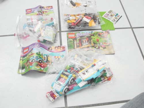 Lego Lot 2 Pfund Lego Friends einige Bücher und Minifiguren, 41334, 41034, 41028 - Bild 1 von 4