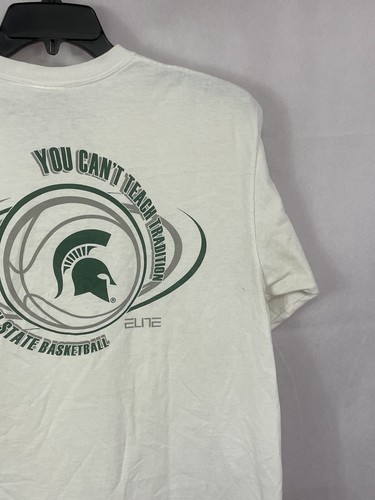Nike The Izzone MSU Basketball T-Shirt Men's Size M Dual Sided - Picture 13 of 14