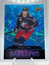 21-22 UD Extended Series Hockey Blue Dazzlers Patrik Laine - Blue Jackets DZ-111