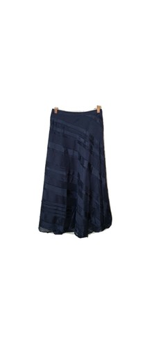 Soft Surroundings Navy Tier Petite Skirt