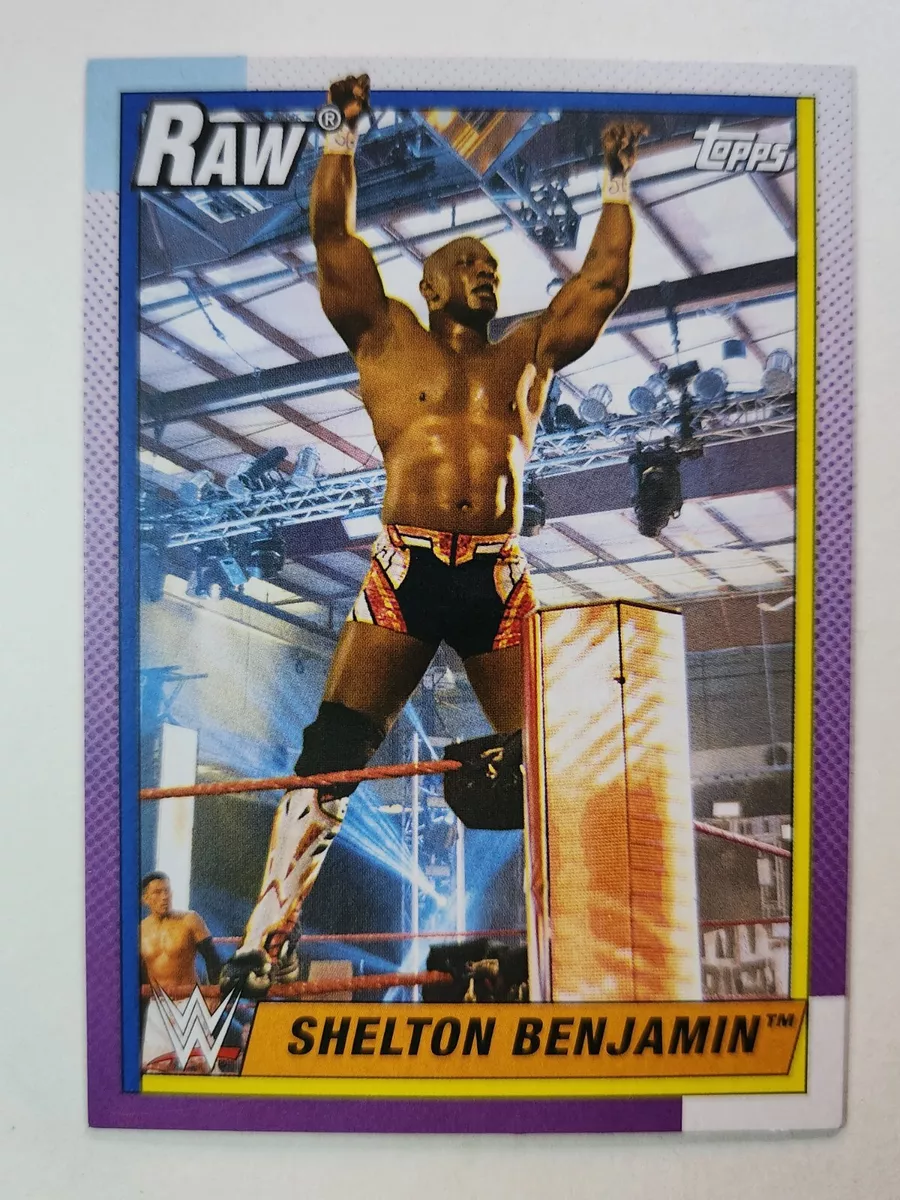 2021 Topps Heritage WWE RAW 41 SHERLTON BENJAMIN eBay