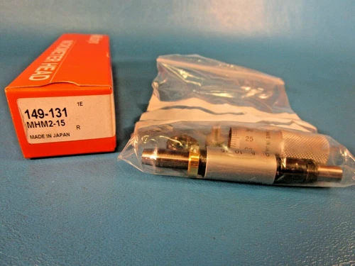Mitutoyo 149-131, MHM2-15, Micrometer Head Assembly, Japan
