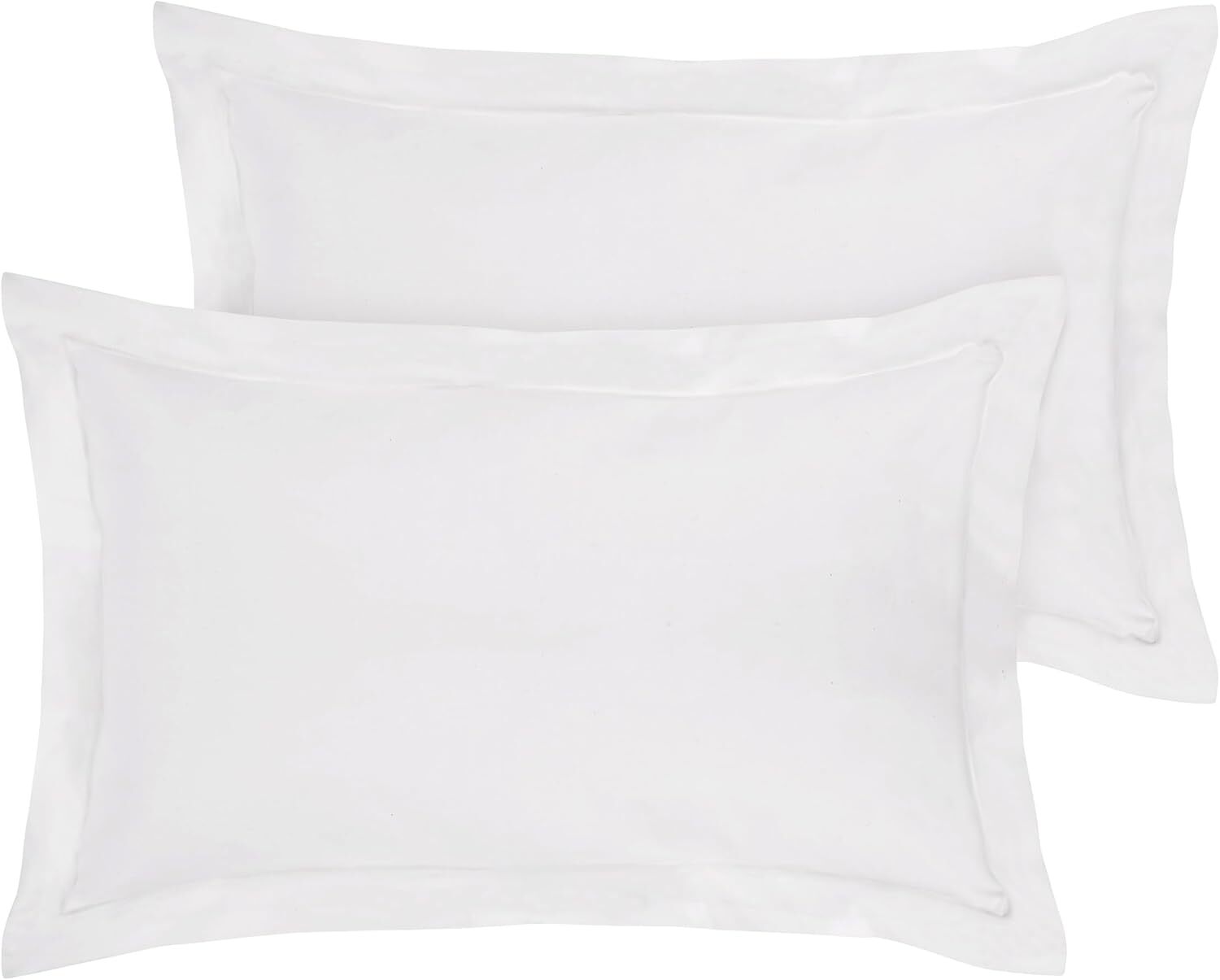 2 Pack King Size Pillow Shams 20x36 Wrinkle Resistant Super Soft Microfiber