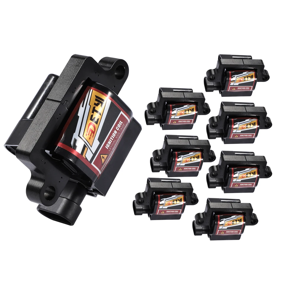 Juego de 8 bobinas de encendido y cables de bujía para Chevrolet Avalanche 1500 2500 2002-06 Foto 3 de 4