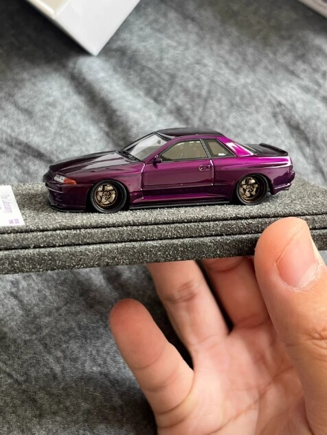 zonzostudiot heLaboratory1/64R32中国の新年限定 The Laboratory 1/64 Purple Zonzo studio R32 2025 HEC Resin
