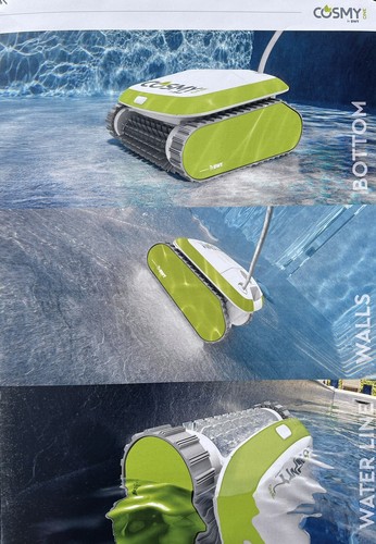 BWT COSMY ONE AUTOMATIC ROBOTIC POOL CLEANER FLOOR AND WALL CLIMBER LIGHT WEIGHT - Picture 14 of 15