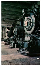 Vtg Postcard Pennsylvania 460 Train Engine Lindbergh Engine Speed Record-I2-12