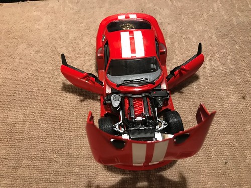 Vintage Sammlerstück Metall Viper GTS Dodge 1/24 Made in Italy von Burago Lot# 0289 - Bild 6 von 12