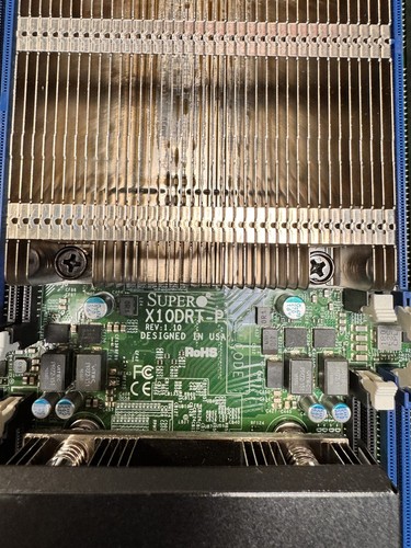 SYS-6028TP-HTR CSE-827 SUPERMICRO 2U 24SFF 4x X10DRT-P BAREBONE CHASSIS W/HS PSU - Picture 2 of 3
