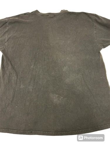 VTG Y2K Hard Rock Cafe T Shirt Mens XL St Thomas Black (Faded) - Picture 2 of 4