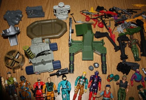 GI JOE + KAIDO BIKIN lotto misto personaggi armi accessori parti di veicoli - Foto 2 di 5