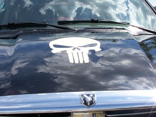 LRG Skull HOOD decal Graphics fit all car truck Ram F150 F350 F250 Tacoma - Bild 4 von 4