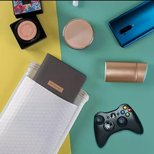 10 Count 6x9 Poly Bubble Mailers,White Padded Envelopes, Shipping , waterproof