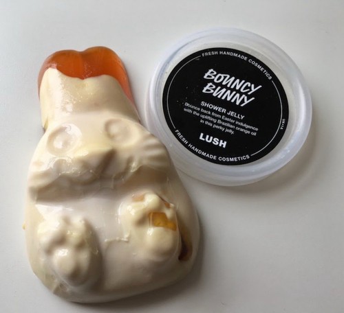 NUOVA gelatina doccia esclusiva Lush Bouncy Bunny RARA!! 3,1 once / 90 g edizione limitata - Foto 2 di 8