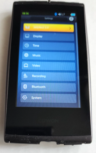 Cowon iAudio S9 16gb Portable Media Player Touchscreen - Black Titanium - Picture 3 of 7