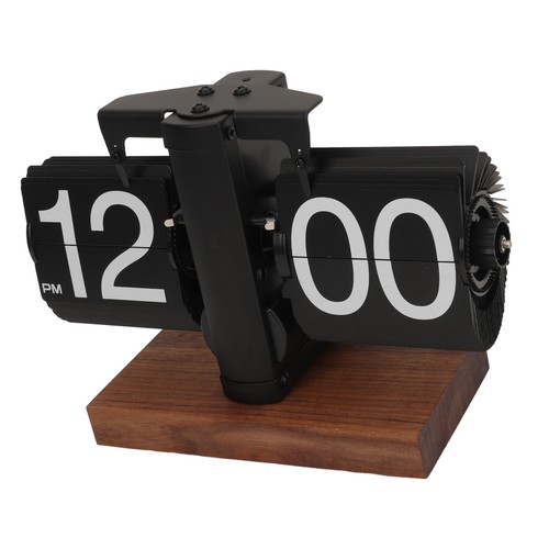 Flip Clock orologio numerico pieghevole orologio da tavolo orologio stazione casa a batteria