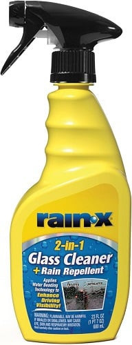 Rain-X 5071268 2-In-1 Glass Cleaner + Repellent 23 OZ - 4EA