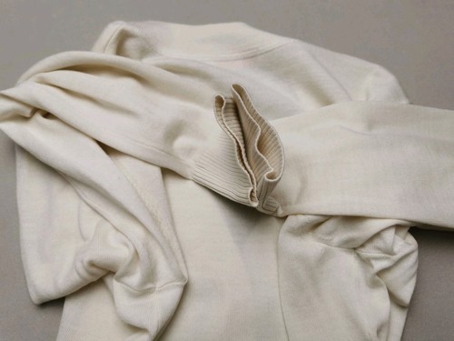 TORY BURCH Womens UK L 100% Merino Wool Simone Cardigan VGC Off White Button Up - Picture 15 of 17