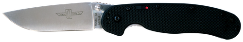 Ontario Knives RAT 1A Liner Lock 8870 AUS-8 Stainless Steel Black G10