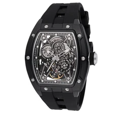 🔥🔥 NEW!! Invicta S1 Rally Automatic Men's Watch Skeleton Dial 44mm Black 49018