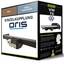 Starre Anhängerkupplung für VW T6 15- Pritsche / Fahrgestell Typ SFD Oris NEU