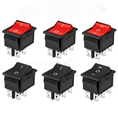 Kippschalter Wippschalter Switch LED beleuchtet EIN/AUS 16A 250V /20A 125V 4 Pin