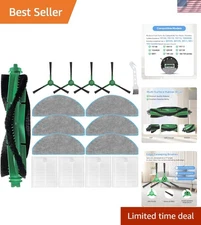 16 PCS Replacement Parts Compatible For iRobot Roomba Combo Essential Y0140, Y01