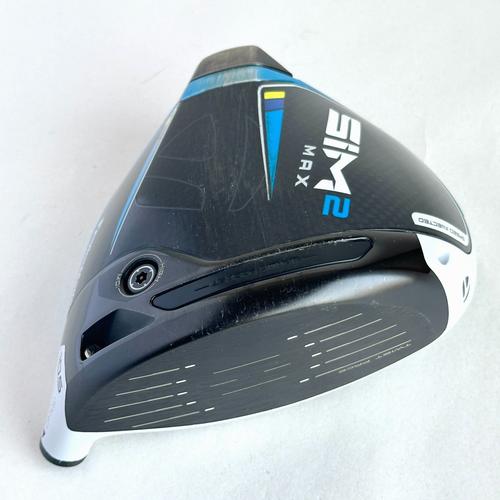 Cabezal de controlador TaylorMade SIM2 MAX 10.5 solo diestro con cubierta de cabeza USADO ENVÍO RÁPIDO - Imagen 5 de 24