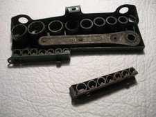 2 Vintage Indestro Mfg Co Sae Socketwrench Sets Made In Usa