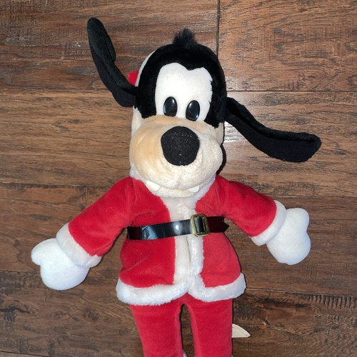 Peluche de colección GOOFY Walt Disney Santa Claus 18 pulgadas exclusivo de Navidad - Imagen 5 de 7