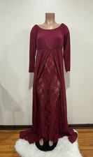 Red Maternity Dress