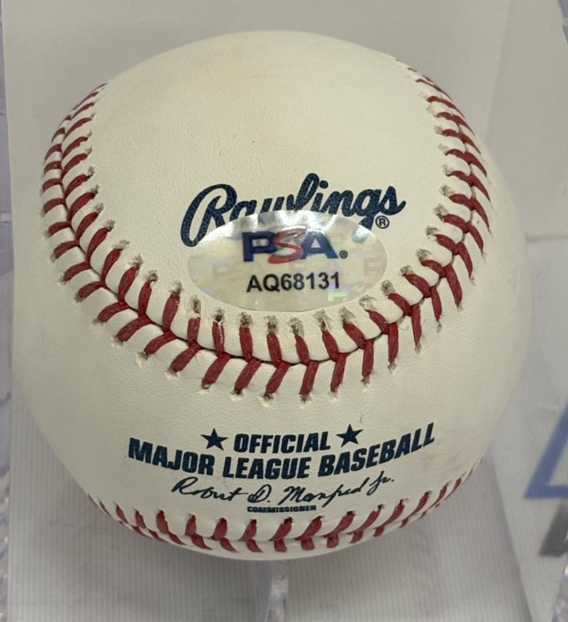 Andrew Benintendi Signed Official Major League Baseball Autograph PSA COA CERT view 2