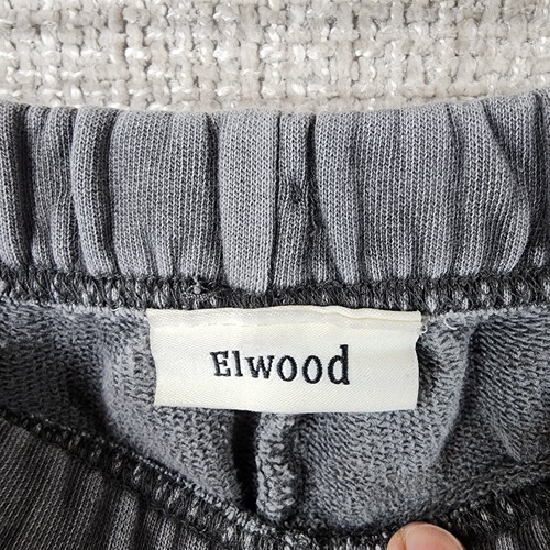 Elwood Core Comfort Organic Cotton Shorts Sweatshort Mens Large Faded Gray - Picture 10 of 11
