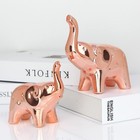 prosfalt A Pair Elephant Statue Home Decor,Modern Style Figurines,Sculpture f...