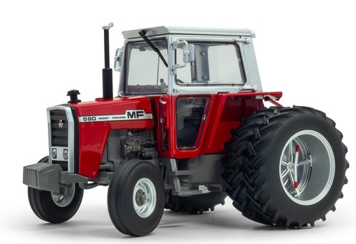 UNIVERSAL HOBBIES - MASSEY FERGUSON 590 2x2 neumáticos gemelos traseros - Begre... - Imagen 1 de 2