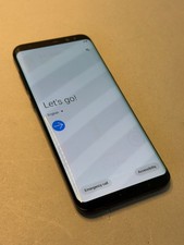 Samsung Galaxy S8+ Plus 64 GB Midnight Black GSM Unlocked SM-G955U *Heavy Burn