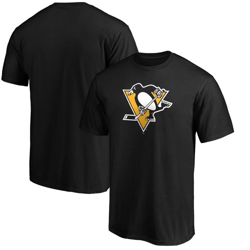 Men's Black Pittsburgh Penguins Primary Logo T-Shirt