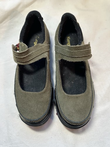 Kangaroos Womens Green Suede Lug Sole Maryjane Style Shoe Sz 8 Pre-owned - Picture 15 of 15