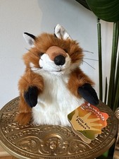 Folkmanis Little Fox Hand Puppet NWT 8 inch Small Plush