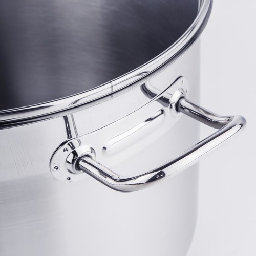 Universaltopf mit Glasdeckel 15L Kochtopf Suppentopf Induktion - Bild 5 von 6