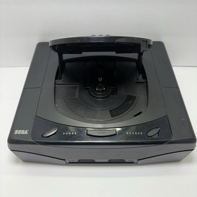 Sega Saturn Model MK-80000 Console W/1 Controller, Cables, Lot Of 10 Games