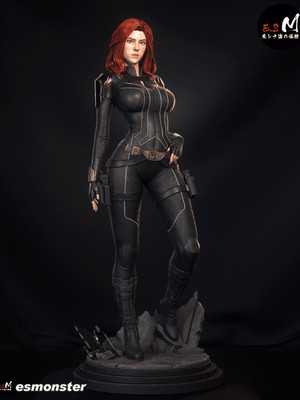 Sexy Black Widow Marvel Avengers Stealthy Lethal Spy Elite Agent Figur Pre Order
