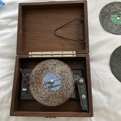 Vintage Thorens AD30 Disc Music Box AS is